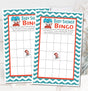 Twins Thing 1 Thing 2 Baby Shower Bingo Cards