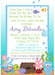 Under The Sea Baby Shower Invitations