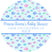 Under the sea baby shower stickers with colorful fish design