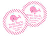 Whale You Be My Valentine? Valentine's Day Stickers