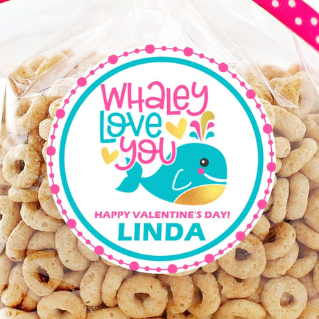 Whaley Love You Valentine sticker