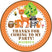 Woodland animals birthday sticker forest theme design