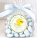 Yellow Duck Baby Shower Stickers