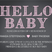 black pink invitation cards minimalist newborn welcome style