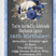blue skull invitation cards halloween birthday party style