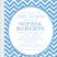 blue white chevron baby shower invitations modern theme