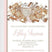 blush beige winter baby shower invitations cozy floral theme