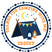 camping birthday sticker with tent lantern and moon scene