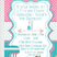 cookie baking invitation cards girls kitchen party style