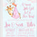 cute girls pink giraffe invitation cards whimsical jungle style