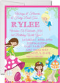 fairy birthday party invitations enchanted garden design