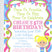 girls gymnastics birthday invitations tumbling party theme
