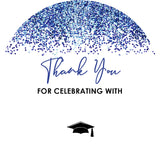 Confetti Graduation Stickers