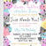halloween birthday party invitations pink pumpkin design