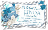 ice skating birthday invitations festive winter theme
