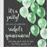 lime green gray sweet 16 quinceanera invitation