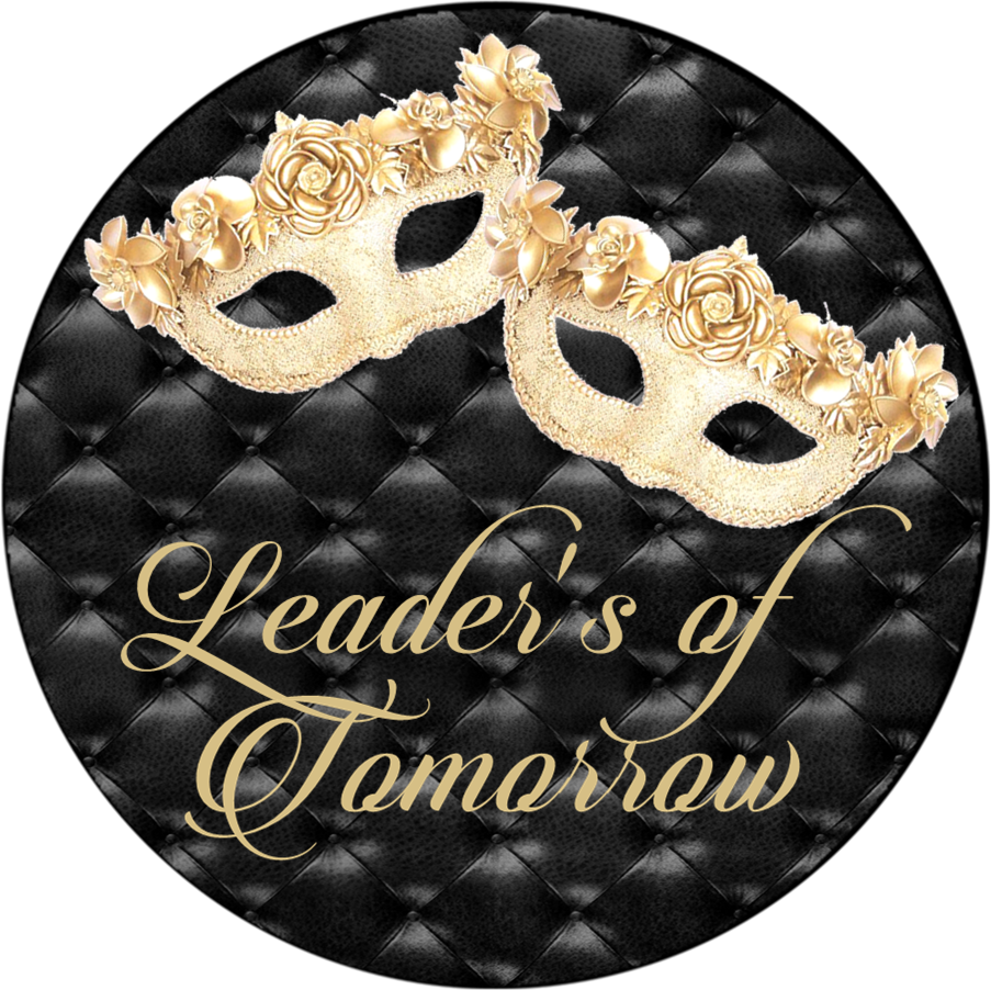 Black and Gold Masquerade Party Stickers