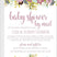 mint lavender floral baby shower by mail invitations watercolor flower design