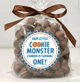 our little cookie monster is turning one
