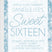 pastel blue sweet sixteen invitations