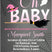 pink halloween baby shower invitations spooky ghost spiderweb design
