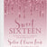 sweet 16 invitations pink ombre drip design