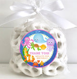 toddler under the sea birthday sticker