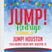 trampoline park birthday party invitations colorful jump design