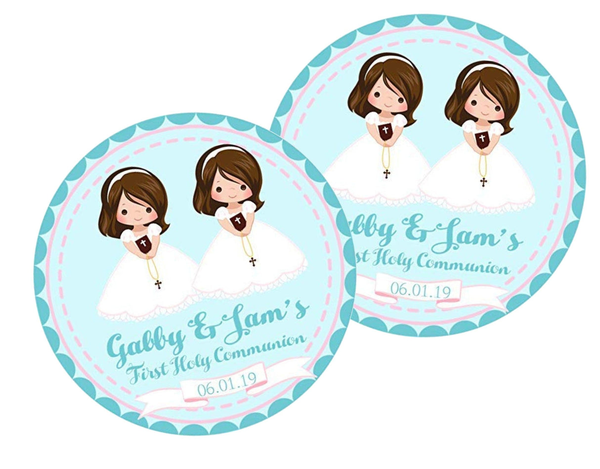 turquoise sisters communion label