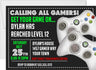 video game invitation cards boys birthday celebration style