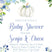 watercolor pumpkin invitation cards rustic seasonal fall style