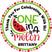 watermelon themed birthday favor sticker with bright red green colors