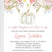 white pumpkin baby shower invitations blush floral autumn design