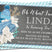 winter birthday ticket invitations blue ice skate design