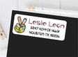 1970's Hippie Address Labels