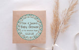 Boys Tribal Baby Shower Stickers Or Favor Adventure baby shower label with modern tribal design