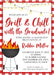 Backyard BBQ Graduation Party Invitations