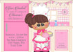 Baking Birthday Party Invitations