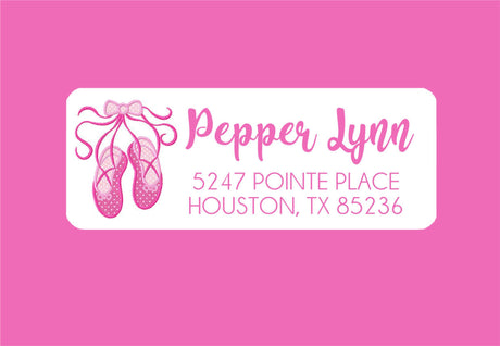 Ballet Address Labels