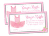 Ballet Diaper Raffle Tickets