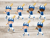 Baseball Birthday Party Stickers Or Favor Tags