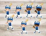 Baseball Birthday Party Ticket Invitations