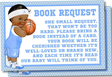 Basketball Book Request Cards