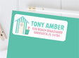 Beach House Address Labels