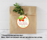 Berry sweet personalized strawberry sticker for girls