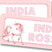 Blush pink unicorn back to school name labels