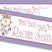 Boho dreamcatcher back to school name label in purple and pink tones