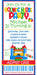 Bounce House Birthday Ticket Invitations