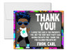 Boys Hip Hop Birthday Thank You Cards