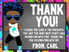 Boys Hip Hop Birthday Thank You Cards